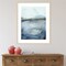 Coastal Horizon II by Victoria Borges Wood Framed Wall Art Print